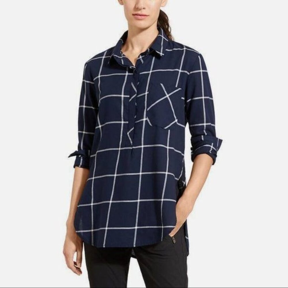Athleta Presidio Tunic in Navy - M